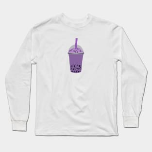 Purple Bubble Tea Long Sleeve T-Shirt